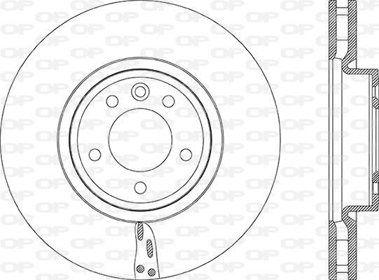 Discos de travão OPEN PARTS ref. BDR2878.20