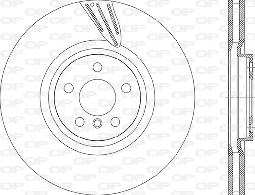 Disques de frein OPEN PARTS BDR2915.20