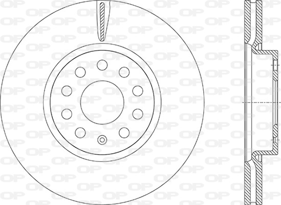 Disques de frein OPEN PARTS BDR2923.20