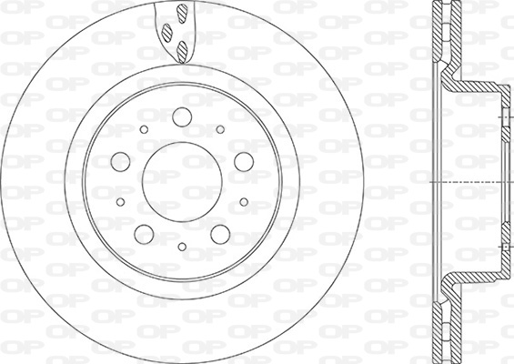 Disques de frein OPEN PARTS BDR2960.20