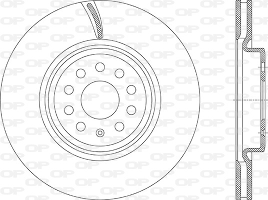 Disques de frein OPEN PARTS BDR2966.20