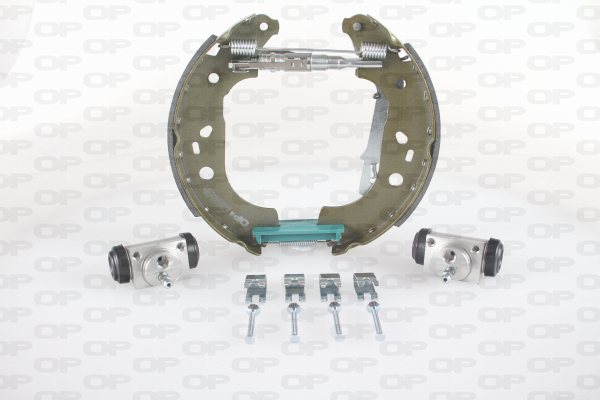 Jeu de 4 mâchoires de frein (Garniture de frein à tambour) OPEN PARTS BSK2115.00