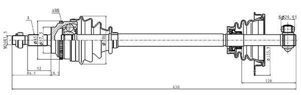 Cardã OPEN PARTS ref. DRS6506.00