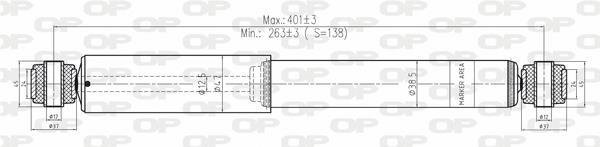 Amortisseur OPEN PARTS ref. SAB8159.32