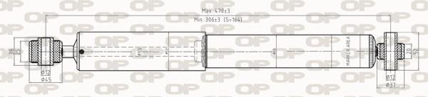 Amortisseur OPEN PARTS ref. SAB8270.32