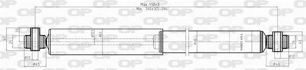 Amortecedor de choques OPEN PARTS ref. SAB8350.32