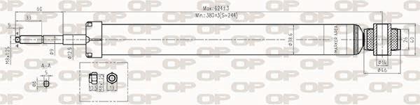 Amortiguador OPEN PARTS ref. SAB8434.32