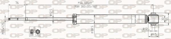 Amortecedor de choques OPEN PARTS ref. SAB8528.32