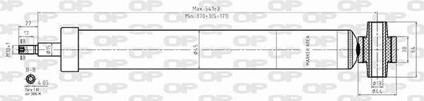 Amortisseur OPEN PARTS ref. SAB8595.32