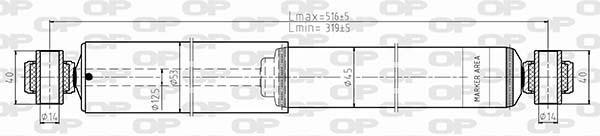 Amortisseur OPEN PARTS ref. SAB8655.32