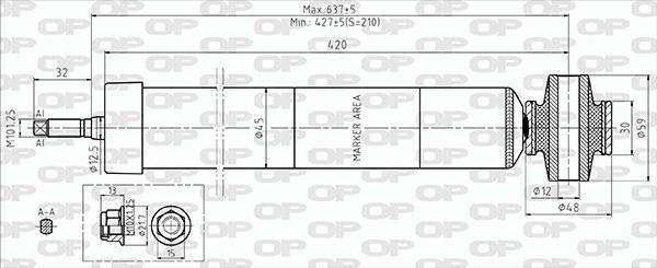 Amortisseur OPEN PARTS ref. SAB8674.32