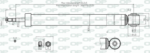 Amortisseur OPEN PARTS  ref. SAB8765.32