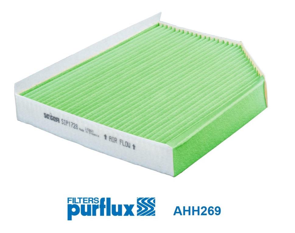 Filtro, aire habitáculo PURFLUX ref. AHH269