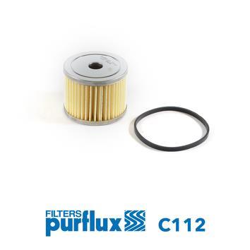 Filtre à carburant (Filtre à gasoil) PURFLUX ref. C112