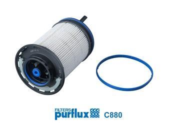 Filtre à carburant (Filtre à gasoil) PURFLUX C880