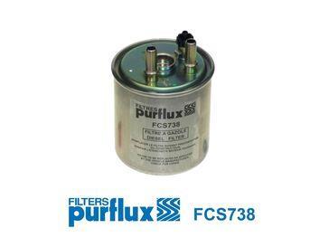 Filtre à carburant (Filtre à gasoil) PURFLUX ref. FCS738