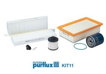 Juego de filtro PURFLUX ref. KIT11