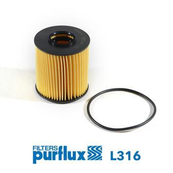 Filtre à huile PURFLUX L316