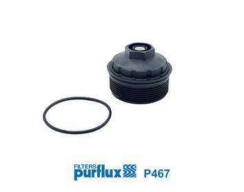 Couvercle, boîtier du filtre d'huile PURFLUX P467