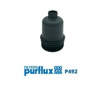 Cubierta, caja filtro de aceite (Cuerpo filtro de aceite) PURFLUX ref. P492