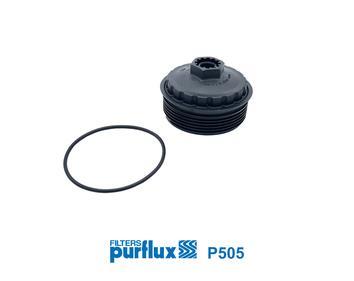 Cubierta, caja filtro de aceite (Cuerpo filtro de aceite) PURFLUX ref. P505
