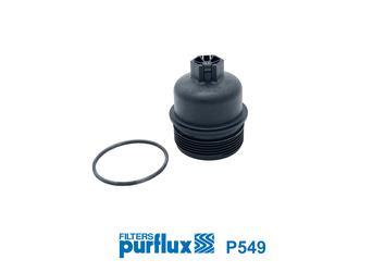 Couvercle, boîtier du filtre d'huile PURFLUX P549