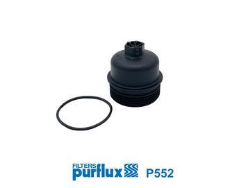 Couvercle, boîtier du filtre d'huile PURFLUX P552