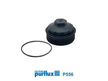 Cubierta, caja filtro de aceite (Cuerpo filtro de aceite) PURFLUX ref. P556
