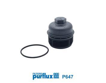 Couvercle, boîtier du filtre d'huile PURFLUX P647
