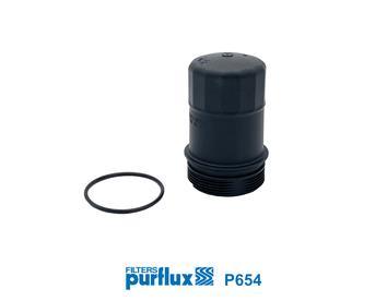 Cubierta, caja filtro de aceite (Cuerpo filtro de aceite) PURFLUX ref. P654