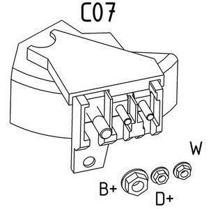 Alternador CEVAM ref. 4926