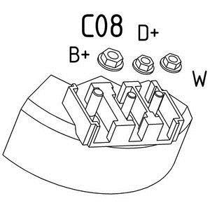Alternateur CEVAM ref. 4563