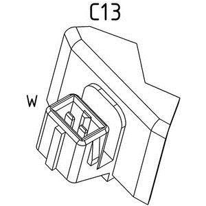 Alternador CEVAM ref. 4394