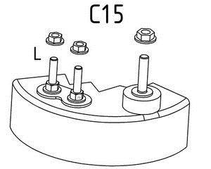 Alternador CEVAM ref. 4405