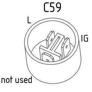 Alternador CEVAM ref. 9287
