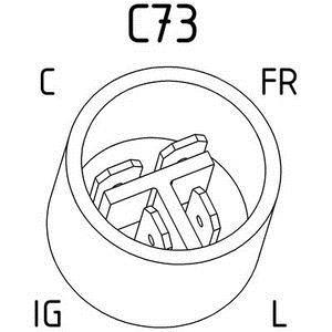Alternador CEVAM ref. 9114