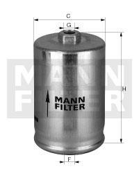 Filtre à carburant (Filtre à gasoil) MANN-FILTER ref. WK 725/1