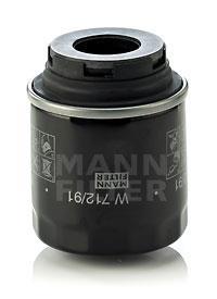 Filtre à huile MANN-FILTER W 712/91