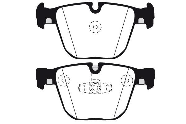 Jeu de 4 plaquettes de frein Raicam RA.1025.1