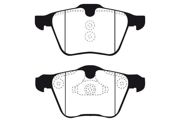 Jeu de 4 plaquettes de frein Raicam RA.1096.1