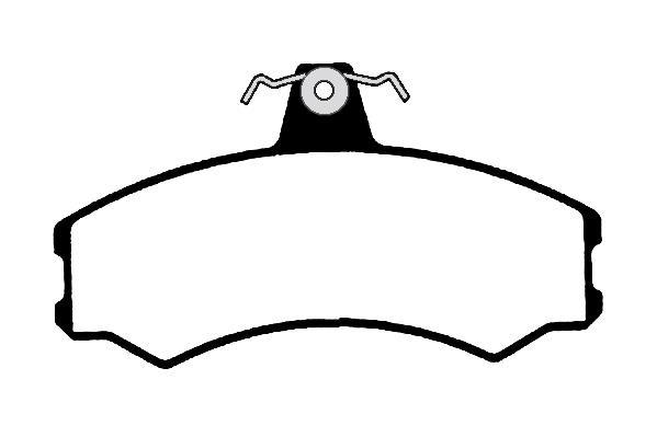 Jeu de 4 plaquettes de frein Raicam RA.0239.1