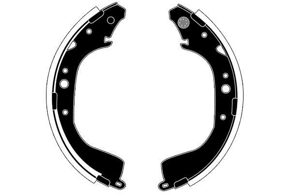 Jeu de4 mâchoires de frein Raicam RA26710