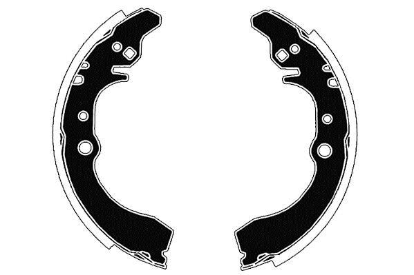 Jeu de 4 mâchoires de frein Raicam RA27920