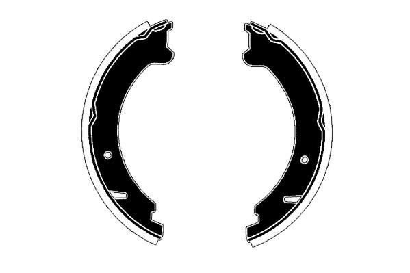 Jeu de 4 mâchoires de frein Raicam RA28350