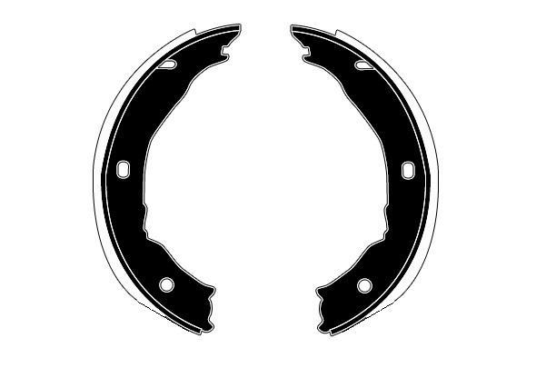 Jeu de 4 mâchoires de frein Raicam RA28360