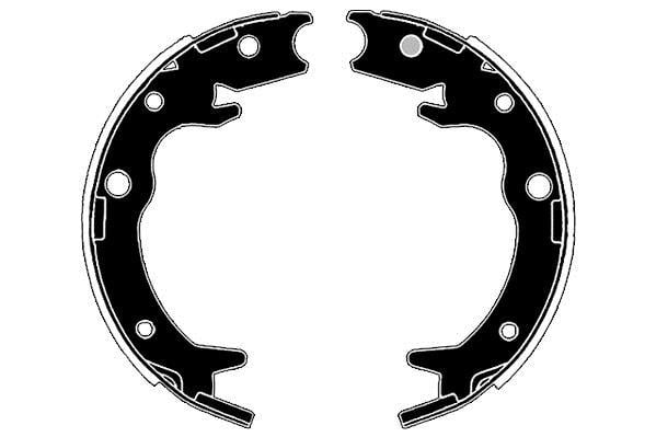 Jeu de 4 mâchoires de frein Raicam RA28480