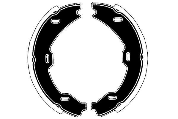 Jeu de 4 mâchoires de frein Raicam RA28630