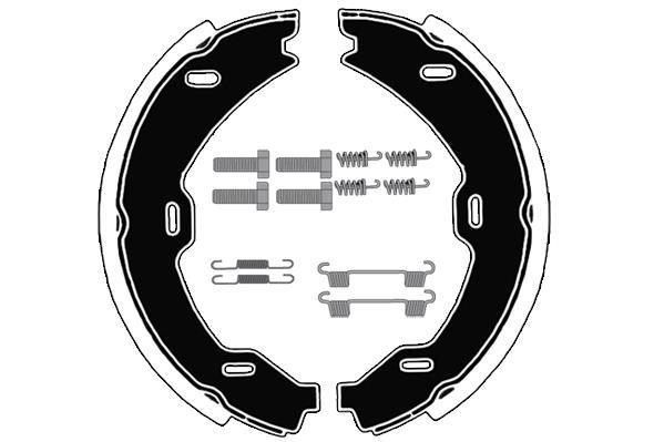 Jeu de 4 mâchoires de frein Raicam RA28631