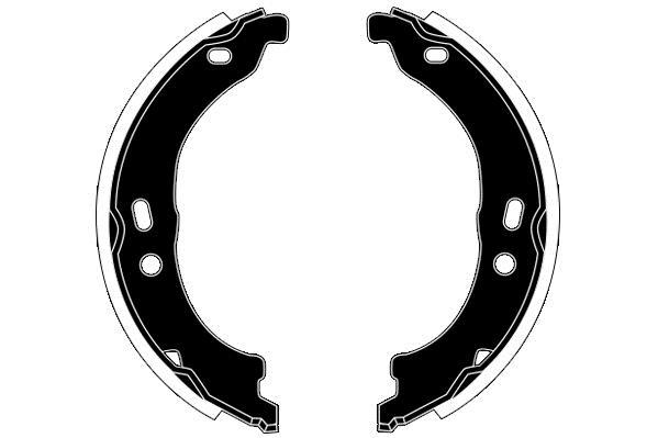 Jeu de 4 mâchoires de frein Raicam RA28710