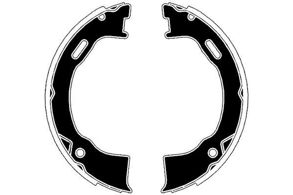 Jeu de 4 mâchoires de frein RaicamRA28790